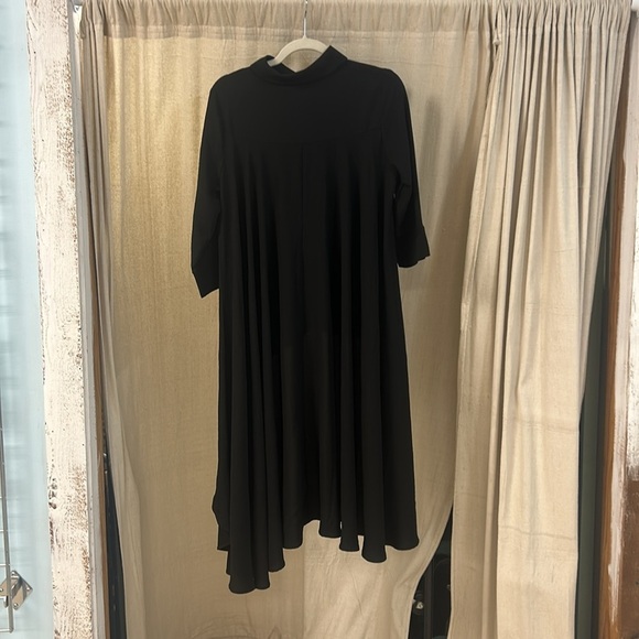 Black Long Tunic Top - Patrizia Luca - Picture 2 of 4